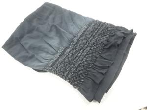 正絹　絞りヱ霞模様男物兵児帯